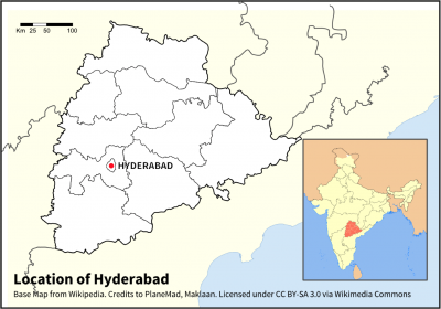 No Entry Hyderabad Map.png